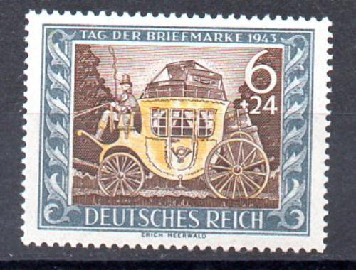 Alemania Imperio N&ordm; Yvert 747<br />
&nbsp;N&ordm; Michel 628 (**)